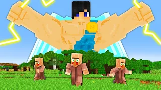 Minecraft but You turn into a GOD!