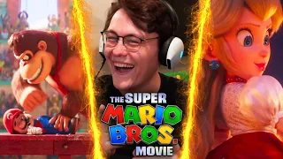 THE SUPER MARIO BROS MOVIE Trailer REACTION