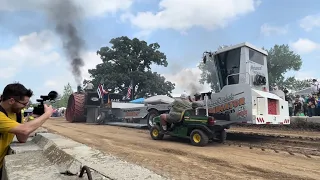 150 Case Road Locomotive x Eliminator 67,000 lb Pull Sled