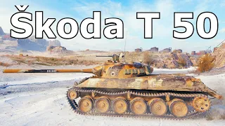 World of Tanks Škoda T 50 - 10 Kills 9,3K Damage