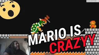 WTF Mario Goes Berserk | Reaction @dorkly