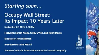 Occupy Wall Street: Its Impact 10 Years Later