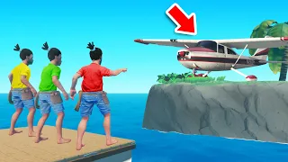 We Found A PLANE In Raft!