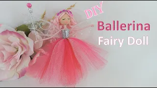 DIY Ballerina Fairy Doll | How to Make a Ballerina Fairy Doll | Huong Harmon