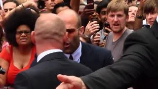 Jason Statham Signing at The Expandables 3 Premiere in London 4th August 2014