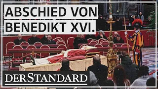 Benedikt im Petersdom aufgebahrt: Tausende  Menschen nehmen Abschied