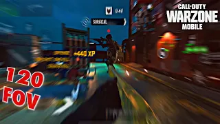 WARZONE MOBILE - MULTIPLAYER 120 FOV * PRO GAMEPLAY *