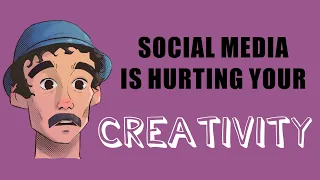 SPEEDPAINT & TALKING: Social media is IMPACTING (not in a good way) our ability to create.