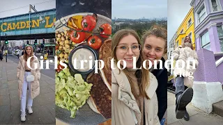 GIRLS TRIP & EXPLORING LONDON (camden, portobello road, primrose hill & pancakes) | VLOG