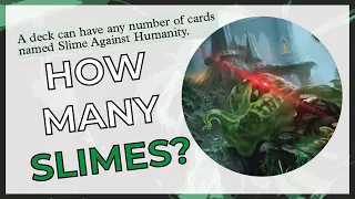 Slime Time! Building Slime Against Humanity in Commander