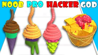 NOOB vs PRO vs HACKER vs GOD - Dessert DIY #2