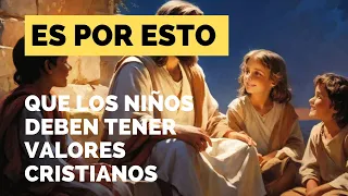 "¿Por Qué los Niños Deben Mantener los Valores Cristianos?"#jesus #oracion #fe #cristo