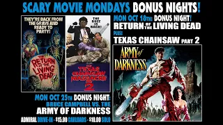 BONUS Scary MONDAYS at the ADMIRAL DRIVE-IN!