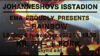 Rainbow live in Stockholm 1982