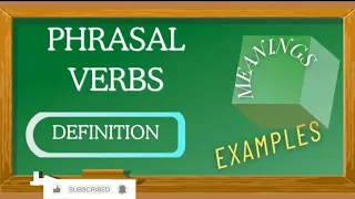 Phrasal verbs in a unique way/starlearning