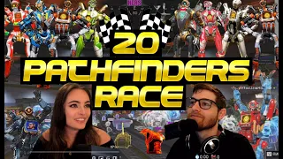 20 Pathfinder Grapple Race Across World Edge (Apex Legends)