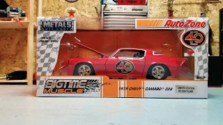AUTO ZONE EXCLUSIVE BIGTIME MUSCLE 79 CAMARO PREVIEW