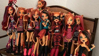 RANKING ALL 13 MONSTER HIGH TORALEI DOLLS EVER MADE- g1-g3! | tier lists with Lizzie