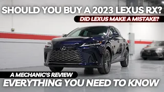 Should You Buy The 2023 Lexus RX? Everything You Need To Know