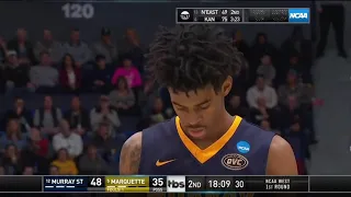 JA Morant vs MARQ Triple Double             2019 NCAA Tournment              3.21.19