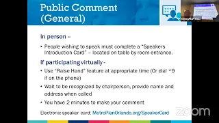 MetroPlan Orlando Board Meeting