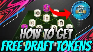 FIFA 21 HOW TO GET UNLIMITED *FREE* DRAFT TOKENS AND MAKE EASY PROFIT WITH THIS METHOD!! | FUT 21