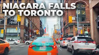 Niagara Falls to Toronto Drive in October 2022