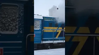 EXTREME COLD START, the locomotive spits flames!