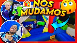 24 HORAS VIVIENDO EN UN CASTILLO INFLABLE - Yolo Aventuras