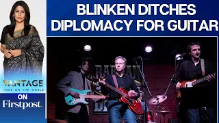 Top US Diplomat Antony Blinken Plays Guitar at a Bar in Kyiv | Vantage with Palki Sharma