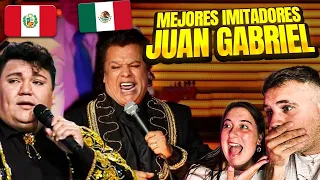 🇪🇸 REACCIÓN a JUAN GABRIEL por PRIMRA VEZ 🇲🇽 MEJORES IMITADORES **esto es una locura!!!**E