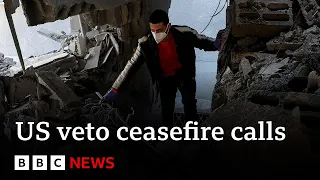 Israel Gaza: US veto call for immediate ceasefire at UN | BBC News