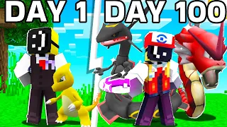 I Spent 100 DAYS in Minecraft Pixelmon as a Shiny Hunter