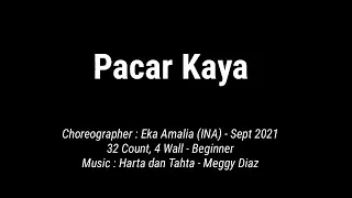 PACAR KAYA ||LINE DANCE ||Choreo by Eka Amalia (INA) ||DEMO By Uld Kota Tangerang ||