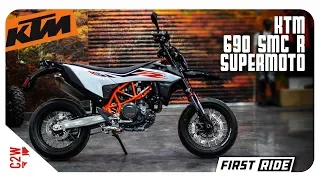 2019 KTM 690 SMC R (Supermoto) | First Ride