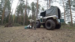 ЗАБРАЛИСЬ НА ТАЁЖНЫЙ ОСТРОВ НА ЛЮТОМ ВНЕДОРОЖНИКЕ !ГОТОВИМ РЫБУ ,РЫБАЛКА НА СЕТИ, ВЕСНОВКА 2022!!