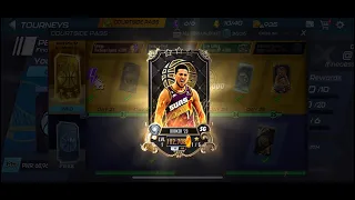 NBA 2K mobile: fast break pack openings and claiming my free devin booker!