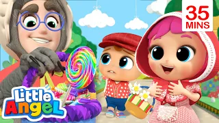 Little Red Riding Hood + More Little Angel Kids Songs & Nursery Rhymes