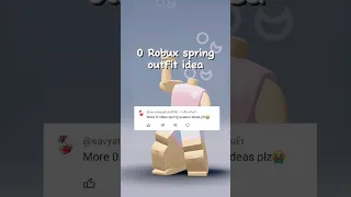 0 Robux spring outfit idea /#0robux #0robuxoutfitideas #robloxoutfitidea #shorts