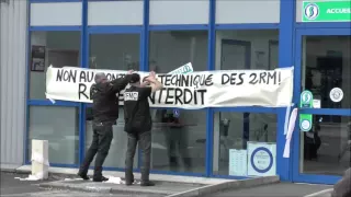 Manifestation Moto FFMC , a Nantes  ,16/04/2016 !