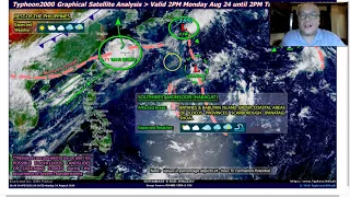 T2K Tropical Weather Analysis for Aug 24-26, 2020 (Mon-Wed) [English Ver]