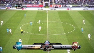 Hulk's goal. Zenit vs CSKA | RPL 2014/15