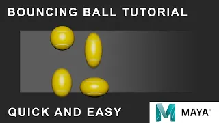 Bouncing Ball - Maya Animation Tutorial For Beginners  | Part 1