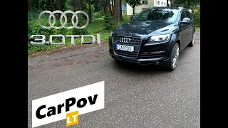 Audi Q7 3.0 TDI Test Drive POV #CarPovLT