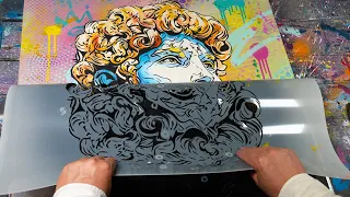 Transform Your Art! Pop Art Painting Demonstration with Michelangelo | NeonDavid