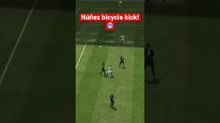 Núñez insane bicycle kick!