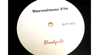 HERONIMUS FIN – Bloodguilt `Mega Rare` UK Heavy Psych Rock Vinyl LP` Withdrawn/Banned Sleeve £1500