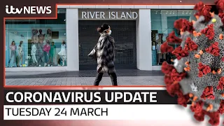 Coronavirus update: Tuesday, 24 March | ITV News