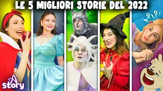 LE 5 MIGLIORI STORIE DEL 2022 | Storie per Bambini Italiano | A Story Italian