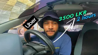 සේරම අතෑරලා taxi driver කෙනෙක් වුණා ☹️ I tried Uber driver 🛣️🚕️ | S2.VLOG5 #uber